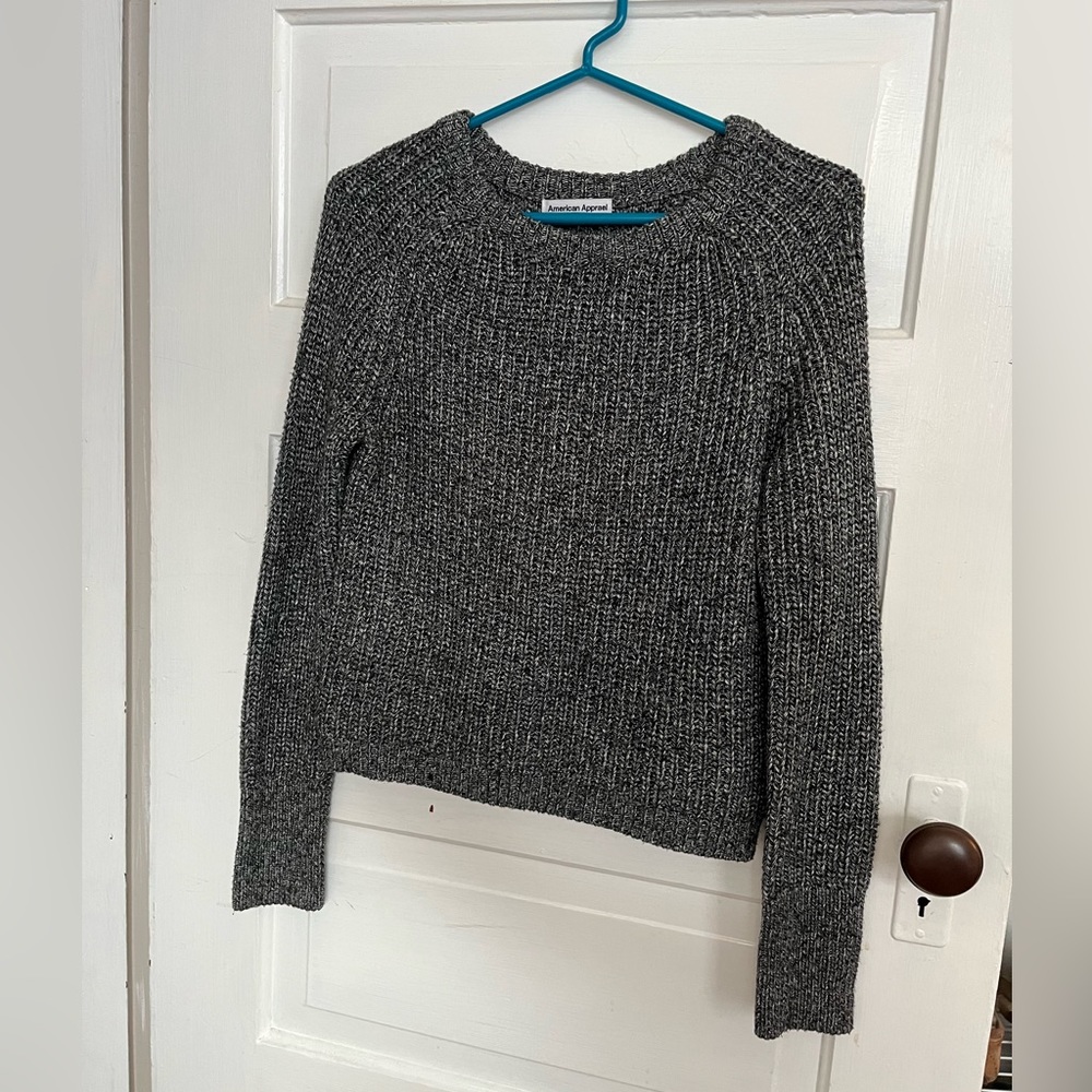 Salt and pepper sweater